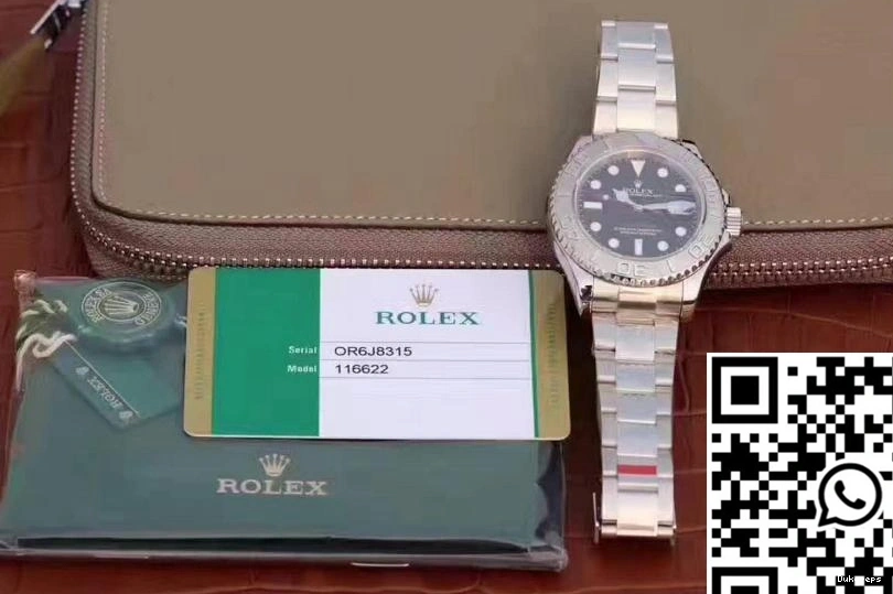 116622 Dial Rolex 40mm EW Black Factory Master Yacht 0415